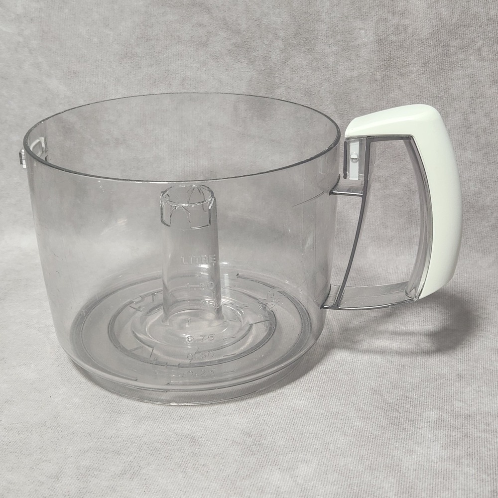 KRUPS‎ Food Processor model 618 Replacement Part WORK BOWL clear plastic